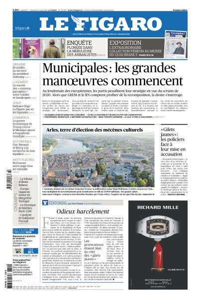 Le Figaro Du Samedi 1er & Dimanche 2 Juin 2019