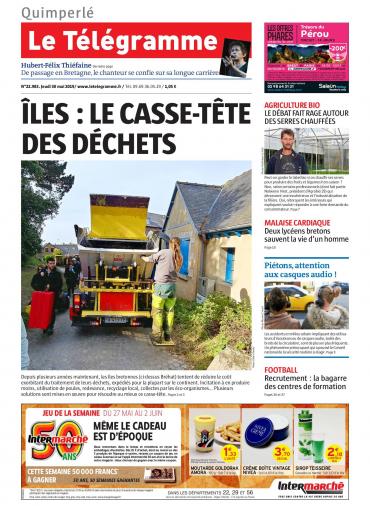 Le Télégramme (10 Editions) Du Jeudi 30 Mai 2019