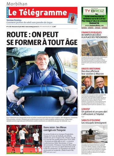 Le Télégramme (8 Editions) Du Dimanche 2 Juin 2019