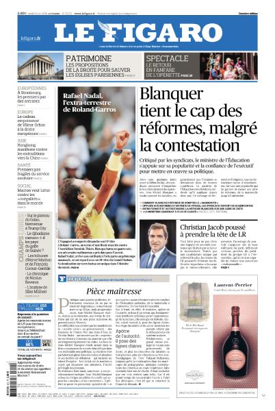 Le Figaro Du Lundi 10 Juin 2019