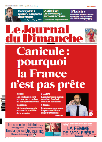 Le Journal du Dimanche - 30 Juin 2019