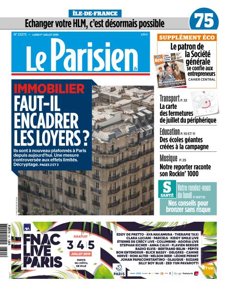 Le Parisien Du Lundi 1er Juillet 2019