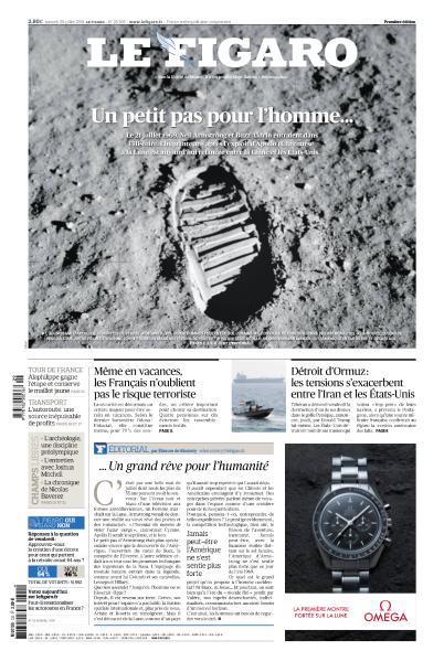 Le Figaro Du Samedi 20 & Dimanche 21 Juillet 2019 