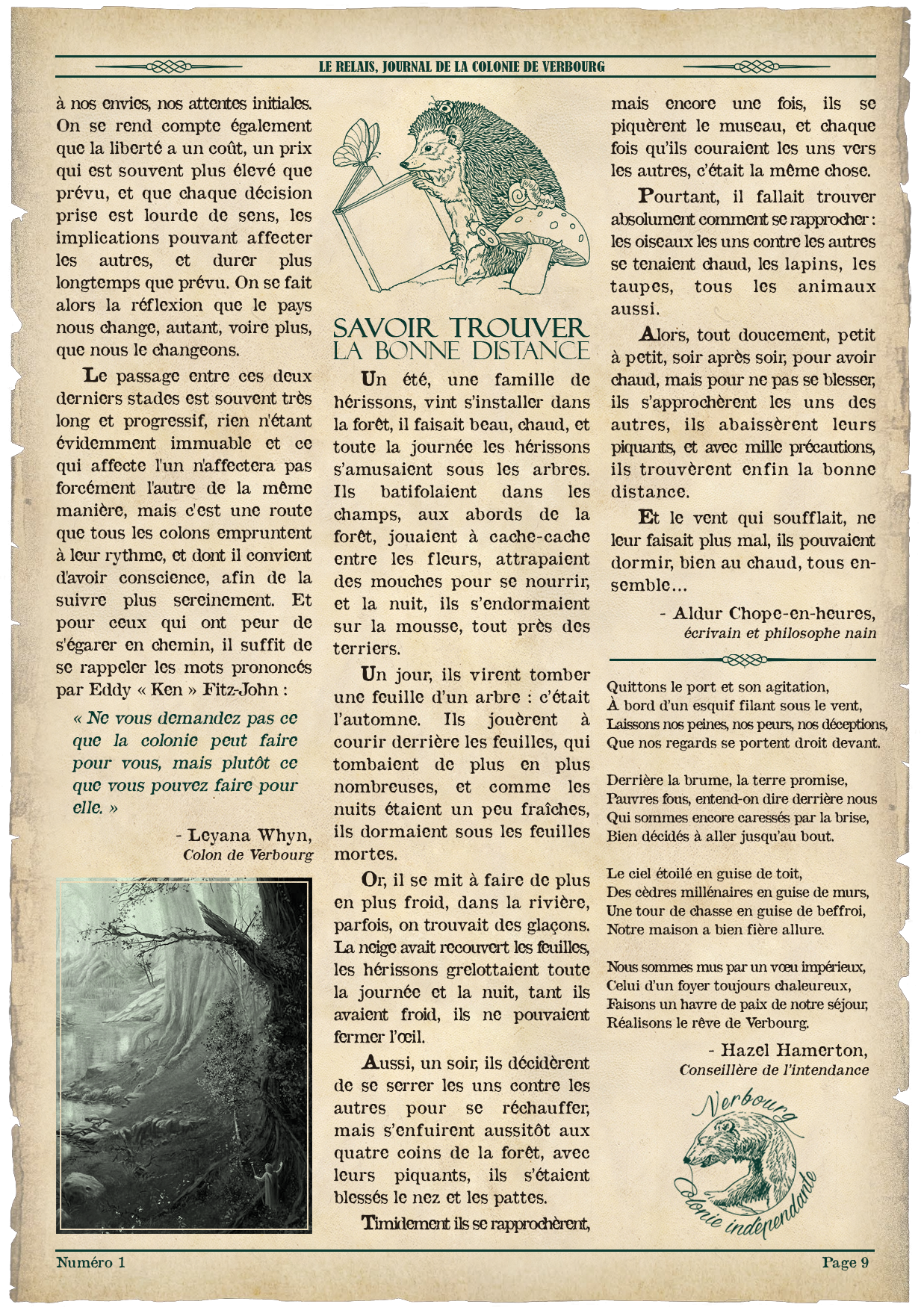 Le Relais - Journal de la colonie de Verbourg Ez1q