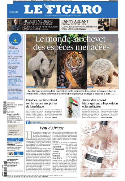 Le Figaro Du Samedi 17 & Dimanche 18 Août 2019