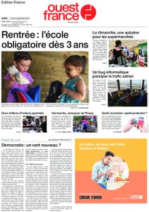 Ouest-France Édition France Du Lundi 2 Septembre 2019