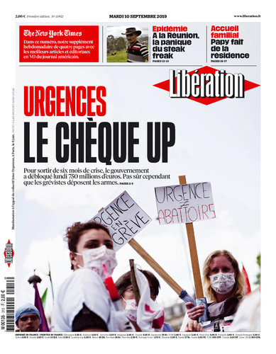 Libération Du Mardi 10 Septembre 2019