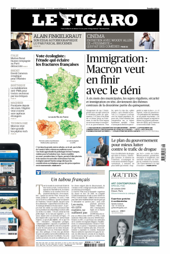 Le Figaro Du Mercredi 18 Septembre 2019