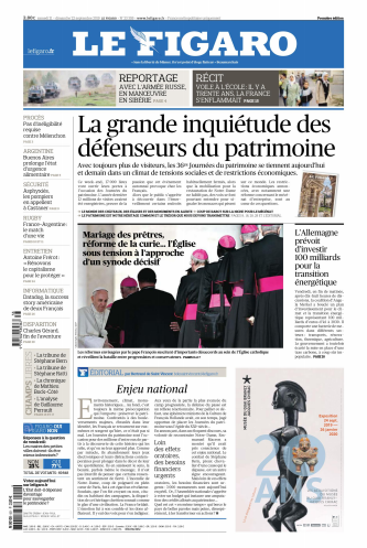 Le Figaro Du Samedi 21 & Dimanche 22 Septembre 2019