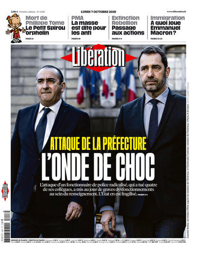 Libération Du Lundi 7 Octobre 2019