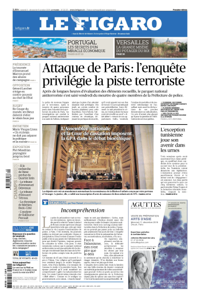 Le Figaro Du Samedi 5 & Dimanche 6 Octobre 2019