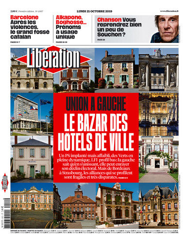 Libération Du Lundi 21 Octobre 2019