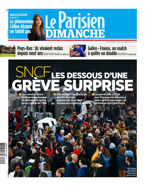 Le Parisien Du Dimanche 20 Octobre 2019