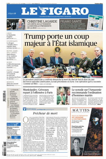  Le Figaro Du Lundi 28 Octobre 2019