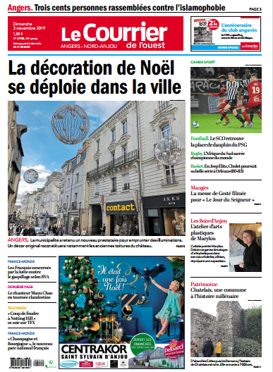 Le Courrier (5 Editions) Du Dimanche 3 Novembre 2019