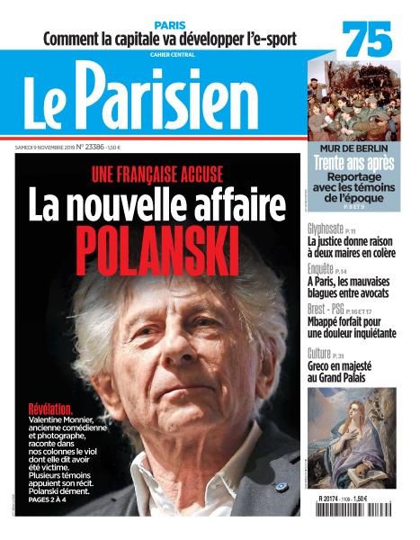 Le Parisien Du Samedi 9 Novembre 2019