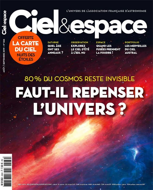 CIEL ET ESPACE - N°566 AOÛT-SEPTEMBRE 2019