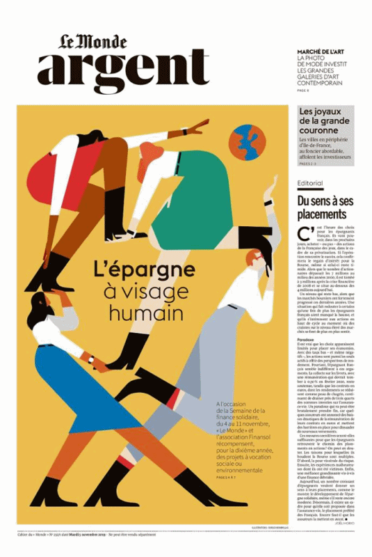   Le Monde & Le Monde Argent Du Mardi 5 Novembre 2019