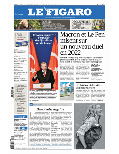 Le Figaro Du Mardi 12 Novembre 2019