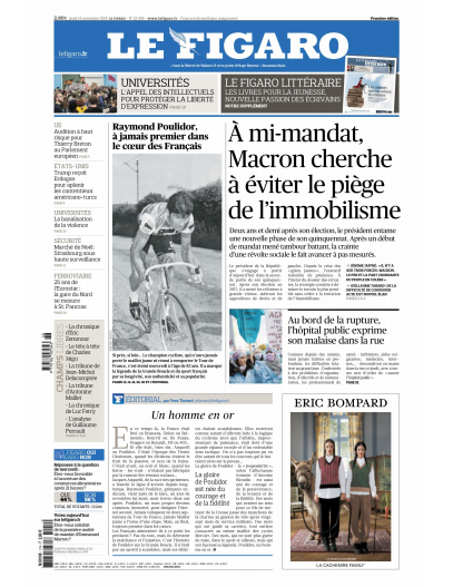 Le Figaro Du Mercredi 13 Novembre 2019