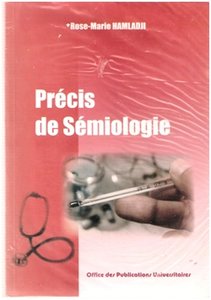 Précis de sémiologie - Rose-Marie Hamladji  608802086
