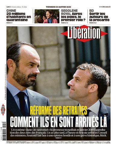 Libération Du Vendredi 24 Janvier 2020