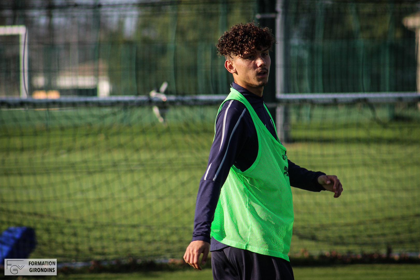 Cfa Girondins : Logan Delaurier-Chaubet - « Un grand club où je me sens bien » - Formation Girondins 