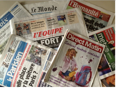 Pack Journaux (France) Du Lundi 30 Novembre 2020