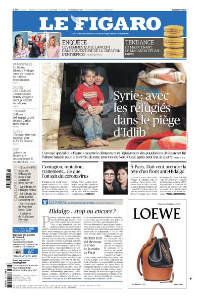 Le Figaro Du Samedi 7 & Dimanche 8 Mars 2020