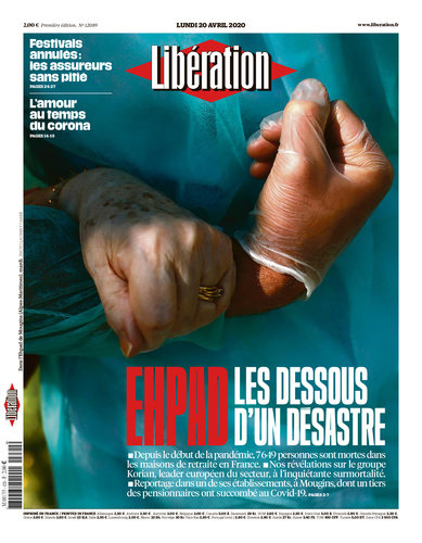 Libération Du Lundi 20 Avril 2020