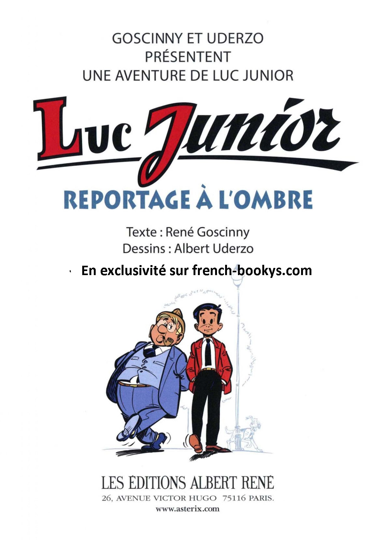 luc junior - reportage a l'ombre