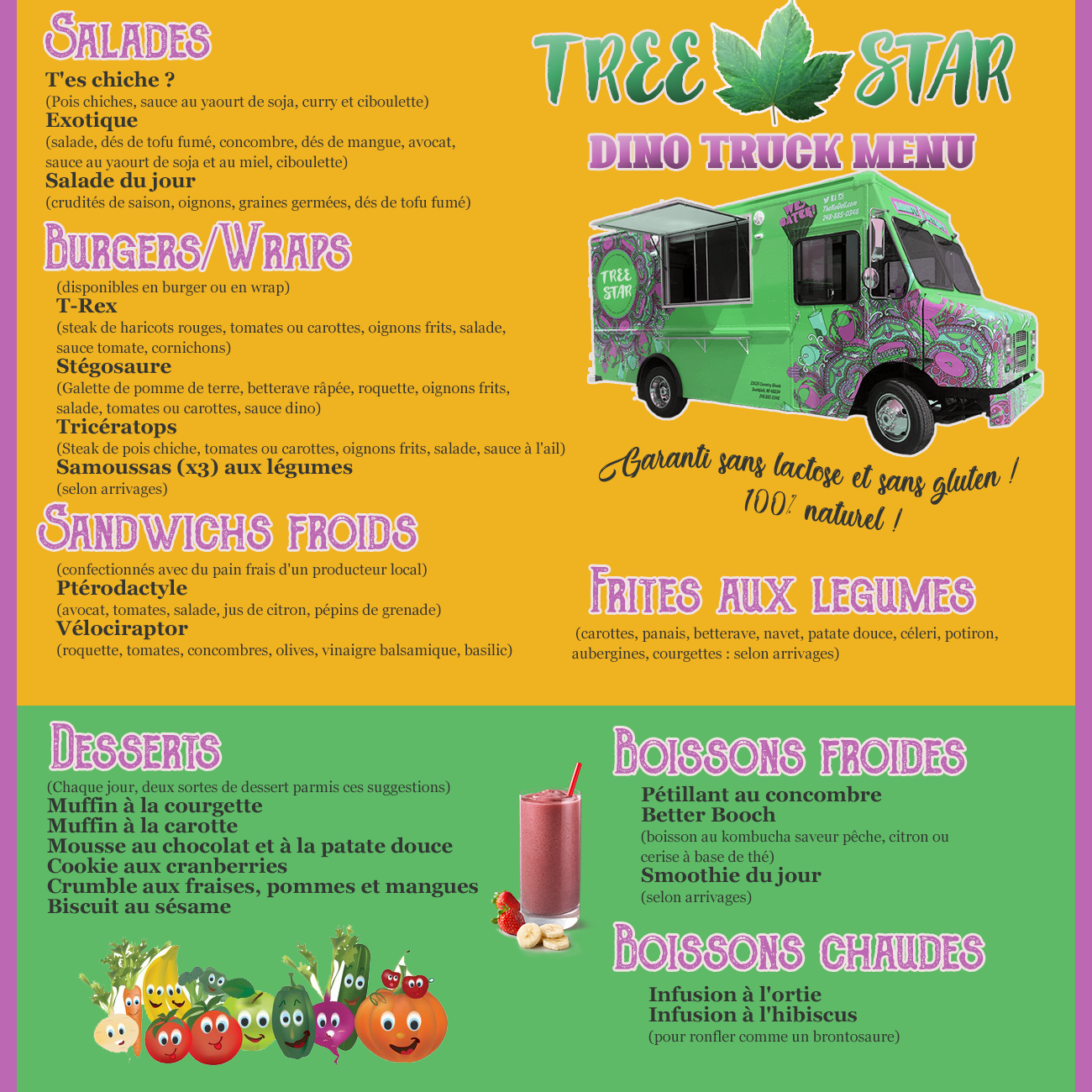 Tree Star : le Dino Truck 100% bio & vegan ! Vw6y