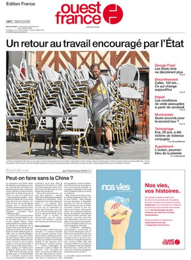 Ouest-France Édition France Du Mardi 2 Juin 2020