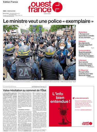 Ouest-France Édition France Du Mardi 9 Juin 2020