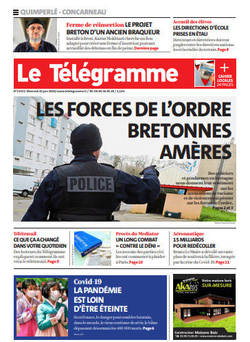 Le Télégramme (3 Éditions) Du Mercredi 10 Juin 2020