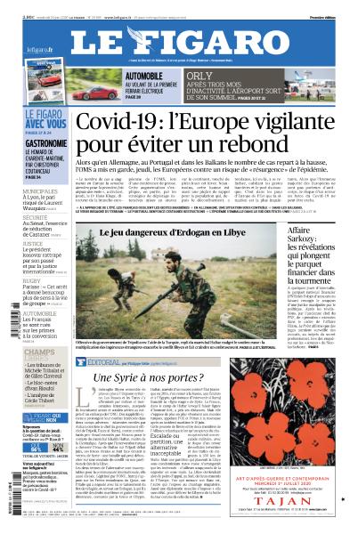 Le Figaro & 3 Supplément spécial Du Vendredi 26 Juin 2020