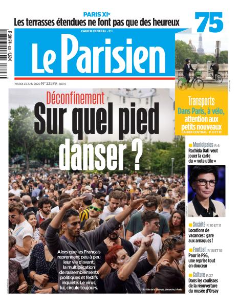 Le Parisien Du Mardi 23 Juin 2020