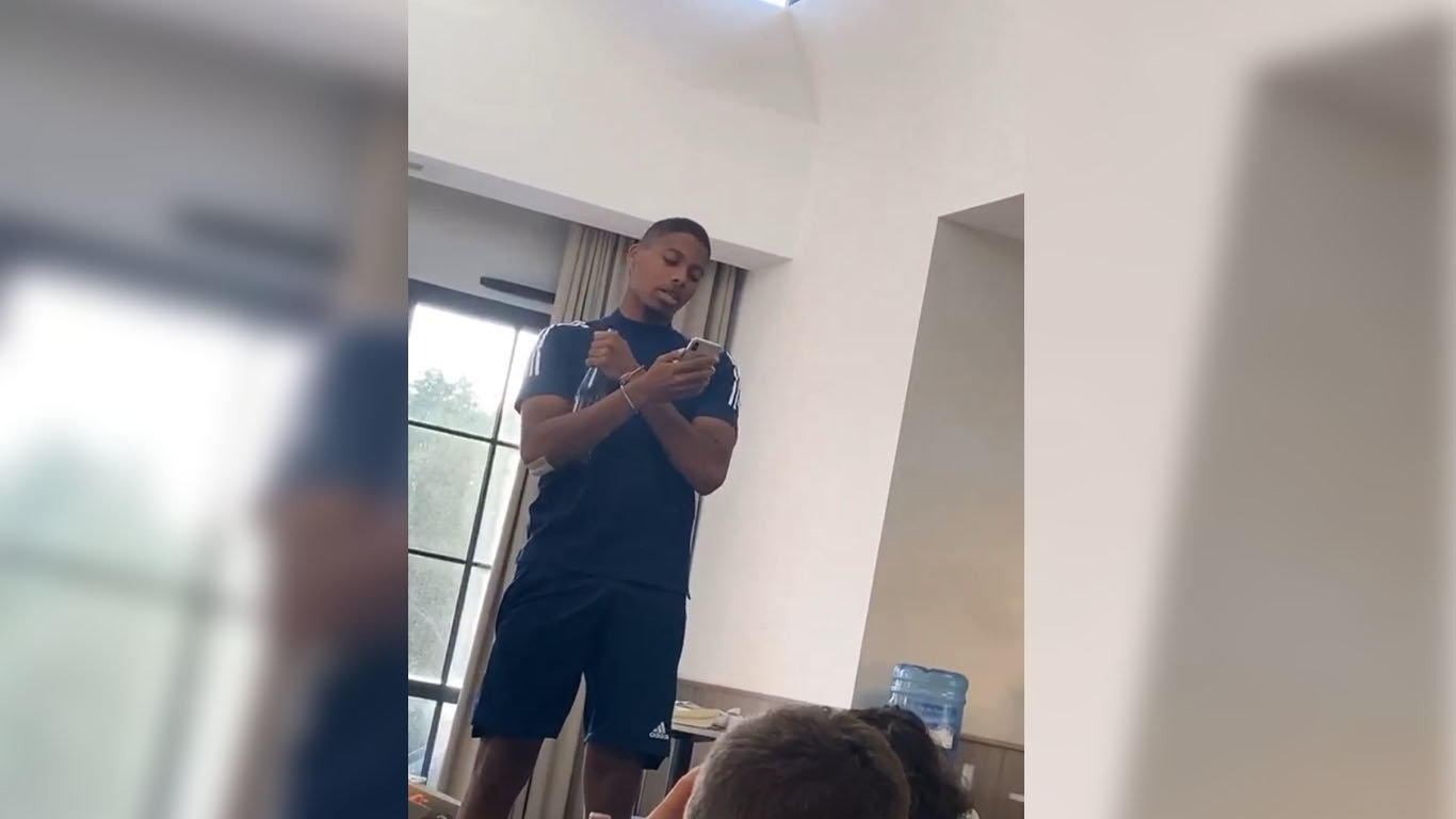 Cfa Girondins : Le bizutage de Darren Lima Semedo - Formation Girondins 