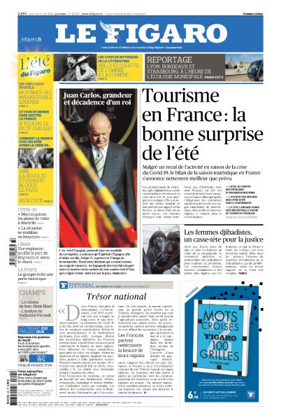 Le Figaro Du Mercredi 5 Août 2020