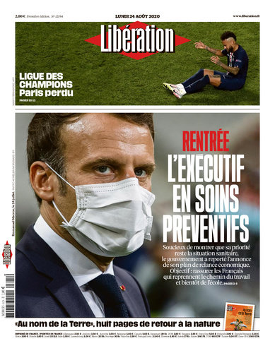 Libération Du Lundi 24 Août 2020