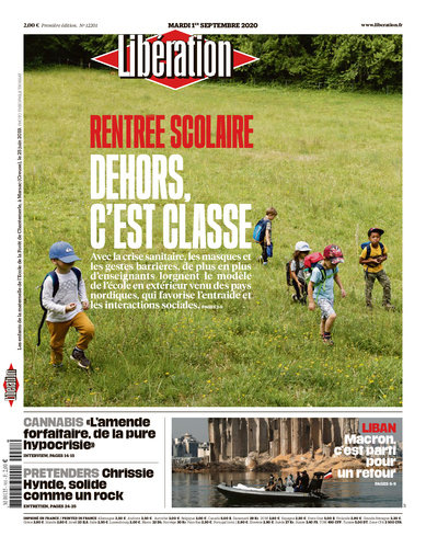 Libération Du Mardi 1er septembre 2020