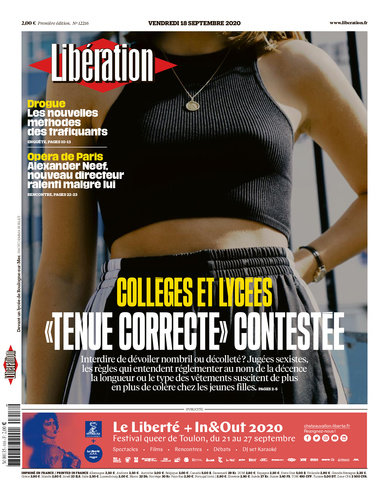 Libération Du Vendredi 18 Septembre 2020