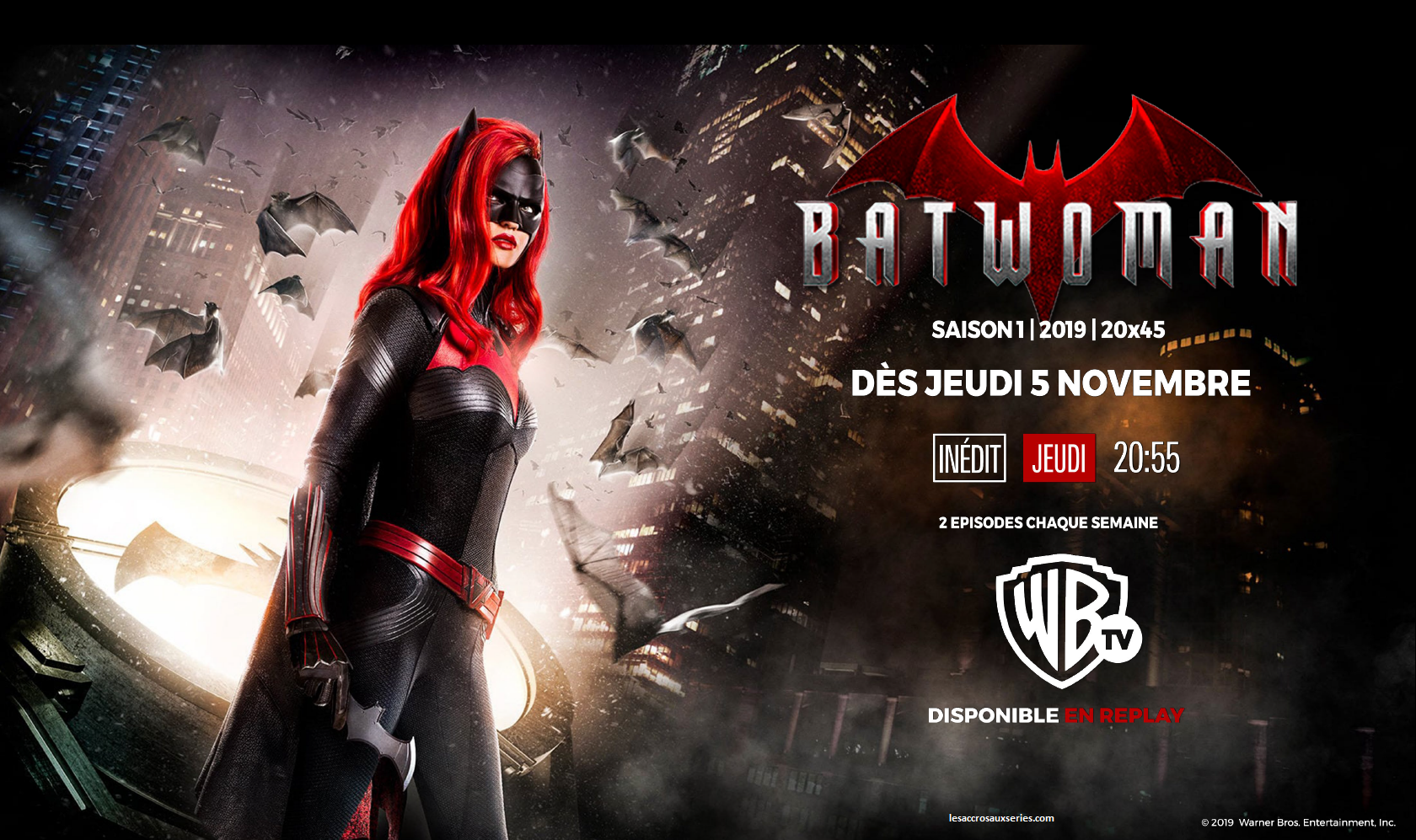Batwoman (saison 1) débarque sur WarnerTV