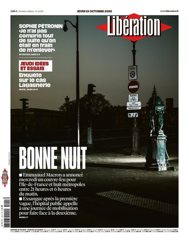 Libération Du Jeudi 15 Octobre 2020