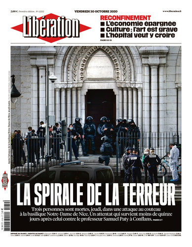Libération Du Vendredi 30 Octobre 2020