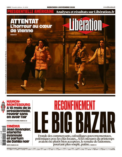 Libération Du Mercredi 4 Novembre 2020