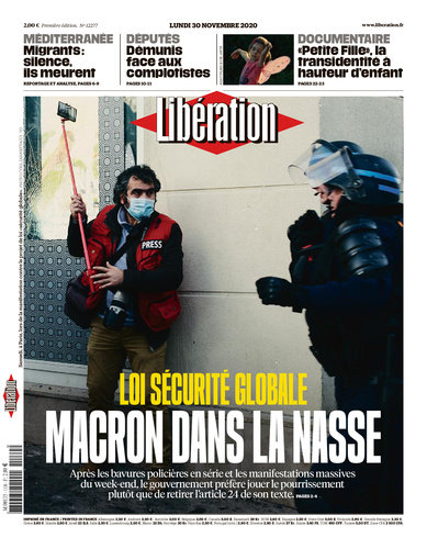  Libération Du Lundi 30 Novembre 2020