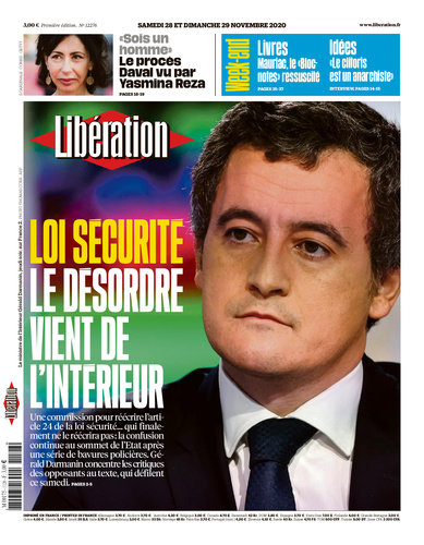 Libération Du Samedi 28 & Dimanche 29 Novembre 2020