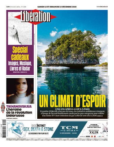 Libération Du Samedi 12 & Dimanche 13 Décembre 2020