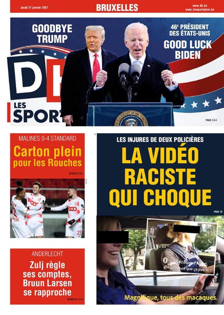 journaux Belges Du Jeudi 21 Janvier 2021